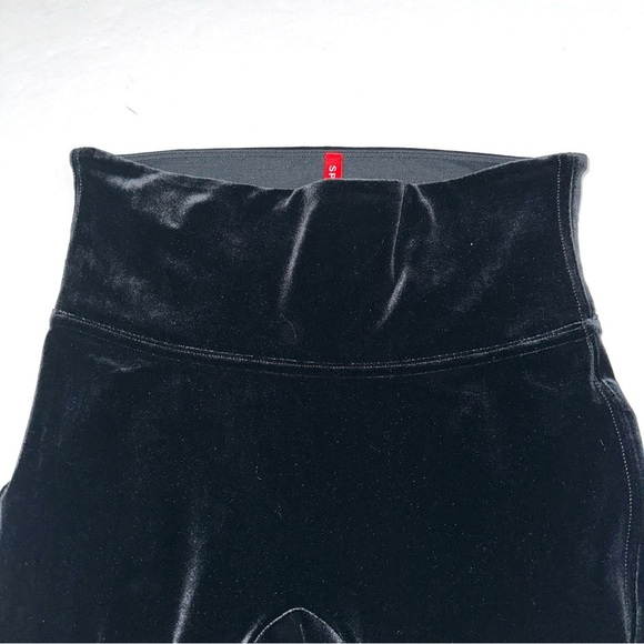 Spanx Black Velvet Leggings - Picture 6 of 11